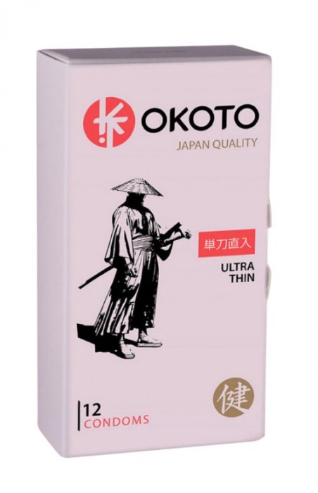 Тонкие презервативы OKOTO Ultra Thin - 12 шт. - Sitabella - купить с доставкой в Кургане