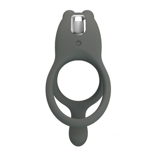 Серое эрекционное виброкольцо Dwayne - Baile - в Кургане купить с доставкой