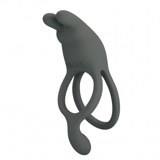 Серое эрекционное виброкольцо Dwayne - Baile - в Кургане купить с доставкой