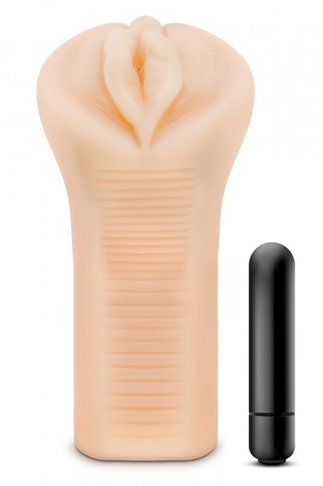 Мастурбатор-вагина Soft   Wet Veronika Realistic Beige Masturbator - Blush Novelties - в Кургане купить с доставкой