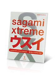 Ультратонкий презерватив Sagami Xtreme SUPERTHIN - 1 шт. - Sagami - купить с доставкой в Кургане