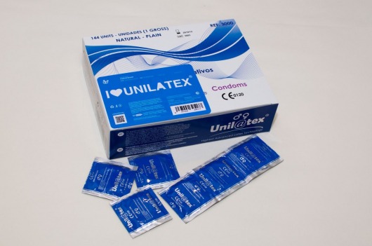 Классические презервативы Unilatex Natural Plain - 144 шт. - Unilatex - купить с доставкой в Кургане