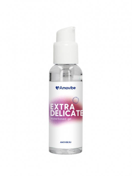 Гель на водной основе Amovibe Extra Delicate - 50 мл. - Amovibe - купить с доставкой в Кургане