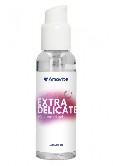 Гель на водной основе Amovibe Extra Delicate - 100 мл. - Amovibe - купить с доставкой в Кургане