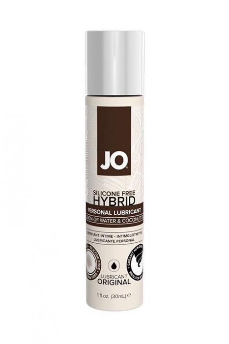 Водно-масляный лубрикант JO Silicon free Hybrid Lubricant ORIGINAL- 30 мл. - System JO - купить с доставкой в Кургане