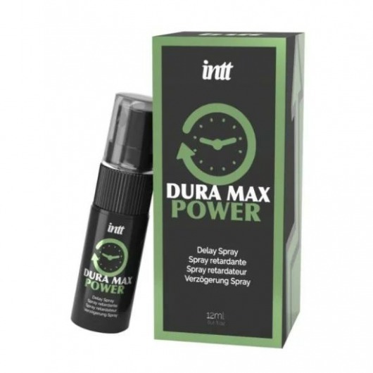 Пролонгирующий спрей Dura Max - 12 мл. - INTT - купить с доставкой в Кургане