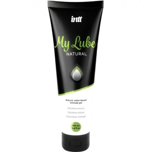 Увлажняющий гель-лубрикант на водной основе  для тела My Lube Natural - 100 мл. - INTT - купить с доставкой в Кургане