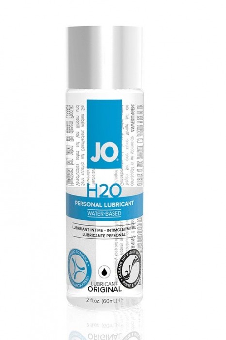 Нейтральный лубрикант на водной основе JO Personal Lubricant H2O - 60 мл. - System JO - купить с доставкой в Кургане