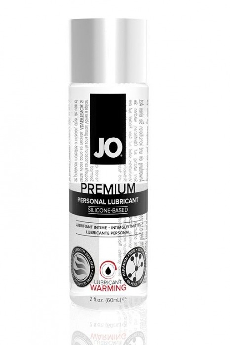 Возбуждающий лубрикант на силиконовой основе JO Personal Premium Lubricant  Warming - 60 мл. - System JO - купить с доставкой в Кургане