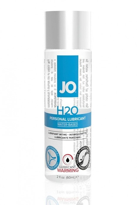 Возбуждающий лубрикант на водной основе JO Personal Lubricant H2O Warming - 60 мл. - System JO - купить с доставкой в Кургане