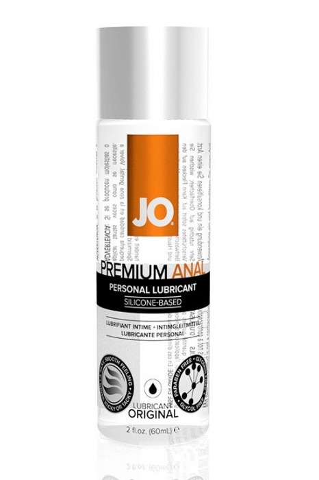 Анальный лубрикант на силиконовой основе JO Anal Premium - 60 мл. - System JO - купить с доставкой в Кургане