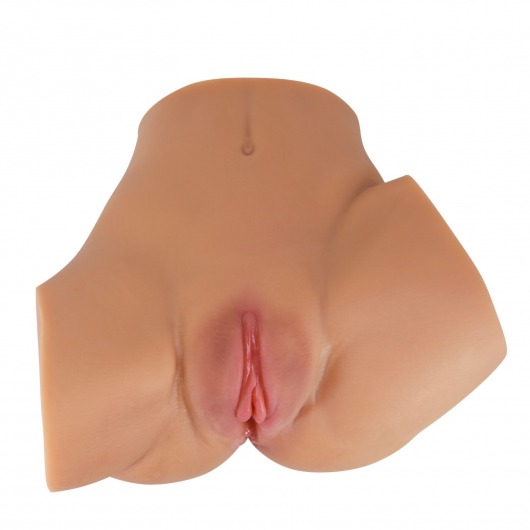 Карамельный мастурбатор-полуторс Emilia с вибрацией - Baile - в Кургане купить с доставкой