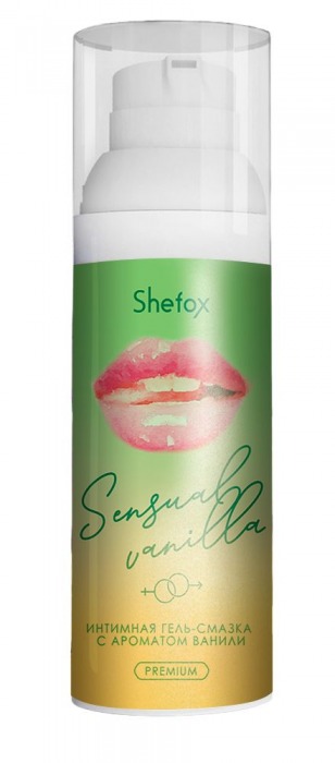 Интимная гель-смазка Shefox Premium «Чувственная ваниль» - 50 мл. - Shefox - купить с доставкой в Кургане