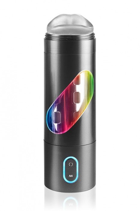 Перезаряжаемый мастурбатор-ротик Extreme Toyz Rechargeable Roto-Bator Mouth - Pipedream - в Кургане купить с доставкой