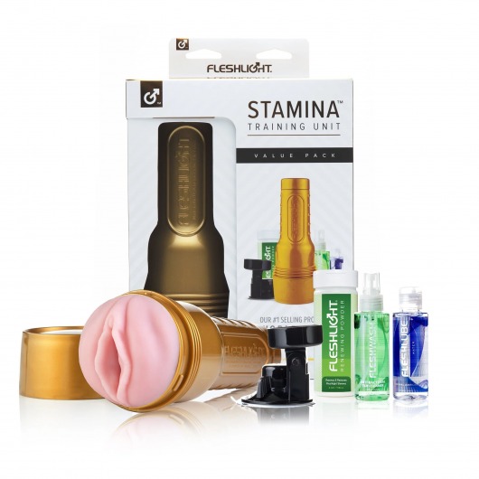 Набор для мастурбации Fleshlight Stamina Training Unit - Fleshlight - в Кургане купить с доставкой