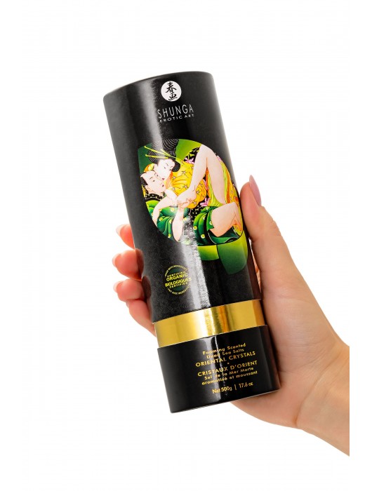 Соль Мёртвого моря для ванны Oriental Crystals «Цветок лотоса» - 500 гр. -  - Магазин феромонов в Кургане