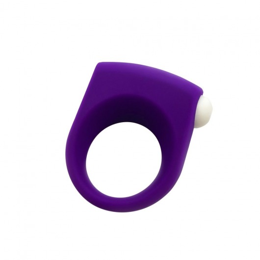 Фиолетовое эрекционное кольцо Puggle Vibrating Ring with Bullet - Adrien Lastic - в Кургане купить с доставкой