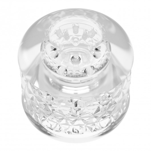 Прозрачный сквозной мастурбатор Crystle - Baile - в Кургане купить с доставкой