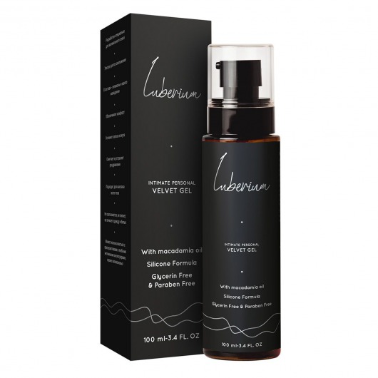 Интимный гель на силиконовой основе с маслом макадамии Luberium Velvel Gel - 100 мл. - Luberium - купить с доставкой в Кургане