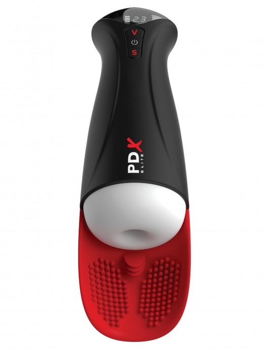Мастурбатор в колбе с вибрацией Fuck-O-Matic Pro XL - Pipedream - в Кургане купить с доставкой