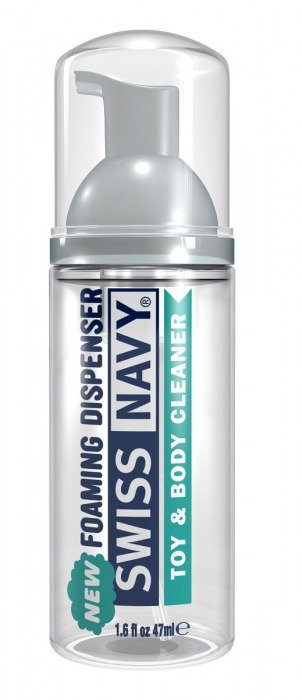 Очищающая пенка для игрушек и тела Toy   Body Cleaner Foamer - 47 мл. - Swiss navy - купить с доставкой в Кургане