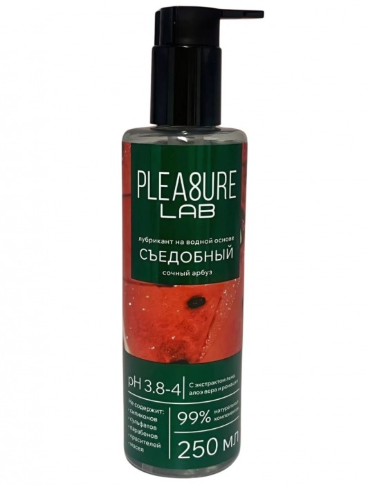 Лубрикант на водной основе Pleasure Lab с ароматом арбуза - 250 мл. - Pleasure Lab - купить с доставкой в Кургане