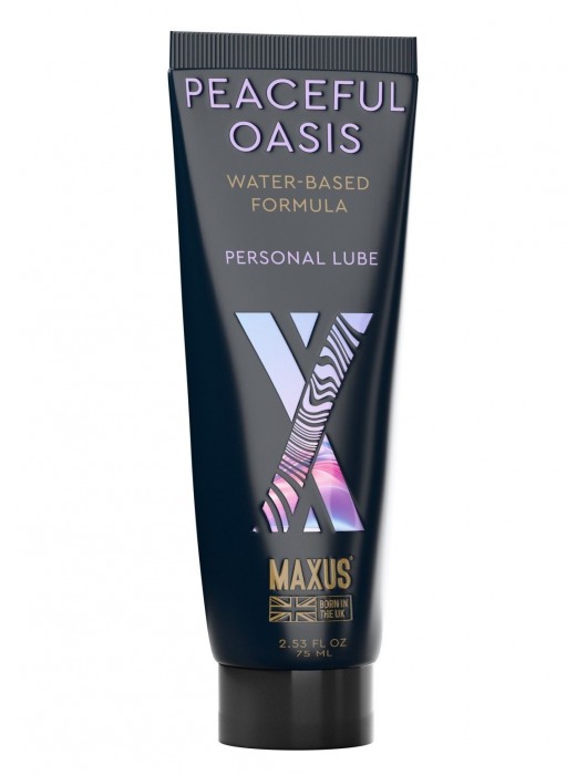 Интимный гель на водной основе MAXUS Peaceful Oasis - 75 мл. - Maxus - купить с доставкой в Кургане