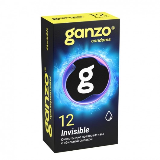 Супертонкие презервативы Ganzo Invisible - 12 шт. - Ganzo - купить с доставкой в Кургане