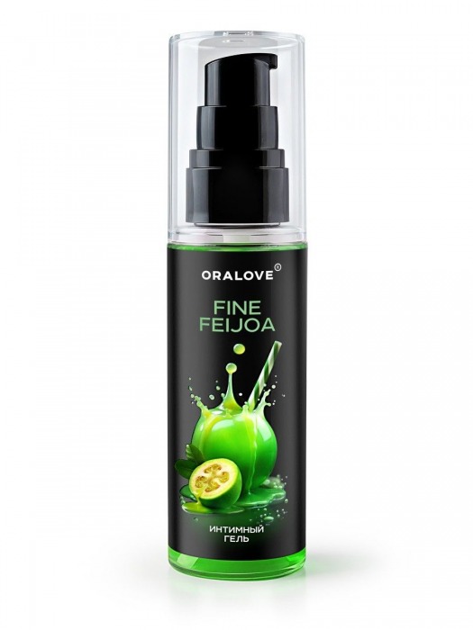 Съедобная смазка на водной основе с ароматом фейхоа - 60 гр. - Биоритм - купить с доставкой в Кургане