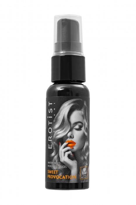 Съедобный гель Erotist Sweet Provocation Lemon And Caramel - 30 мл. - Erotist Lubricants - купить с доставкой в Кургане