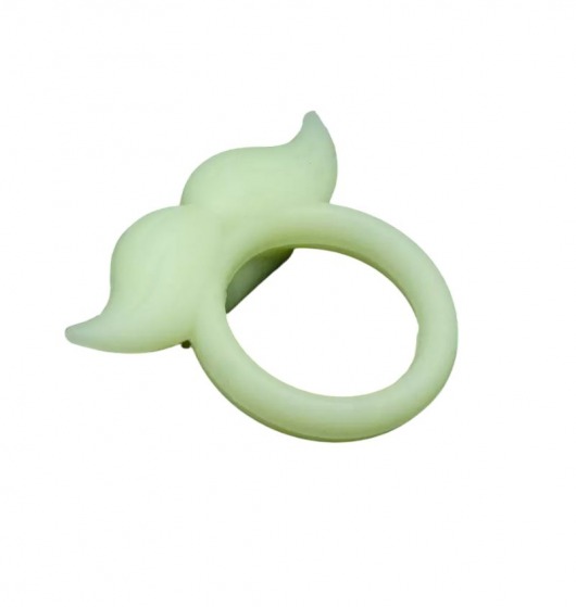 Люминесцентное эрекционное виброкольцо Hipster - Clara Morgane - в Кургане купить с доставкой