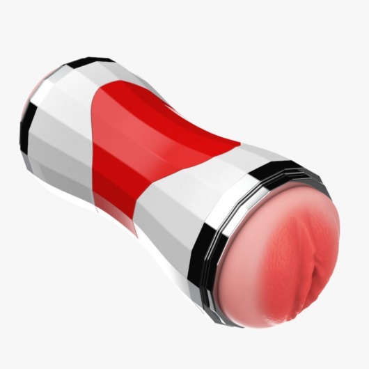 Двусторонний мастурбатор в колбе Power Grip Cup - вагина и ротик - Boys of Toys - в Кургане купить с доставкой