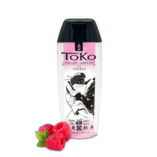 Интимная смазка TOKO Aroma Raspberry Feeling с ароматом малины - 165 мл. - Shunga - купить с доставкой в Кургане
