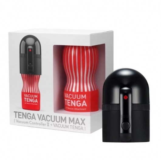Набор Tenga Vacuum Max: мастурбатор и устройство для создания вакуума - Tenga - в Кургане купить с доставкой