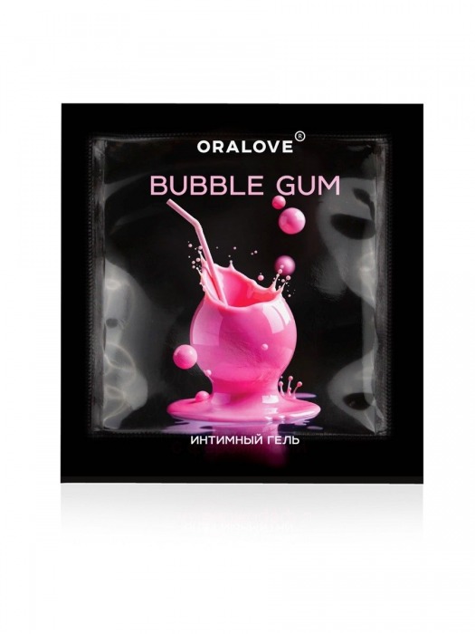 Саше съедобной оральной смазки OraLove с ароматом бабл-гам - 3 гр. - Биоритм - купить с доставкой в Кургане