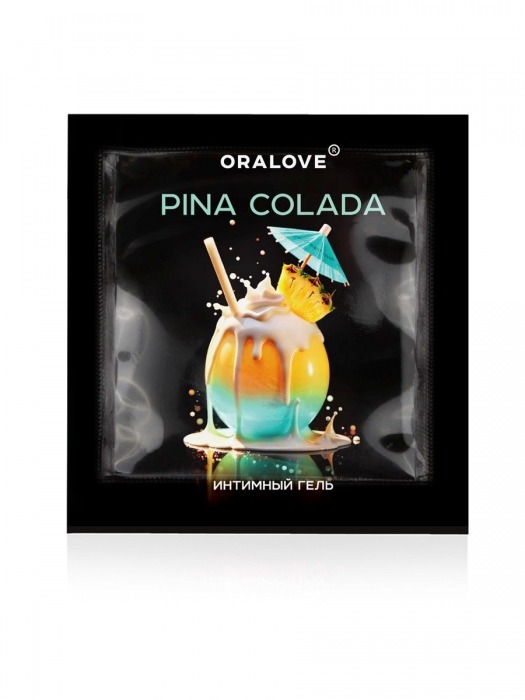 Саше съедобной оральной смазки OraLove с ароматом пина колада - 3 гр. - Биоритм - купить с доставкой в Кургане