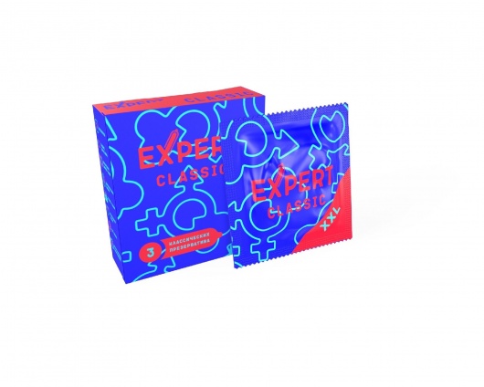 Презервативы увеличенного размера Expert Classic XXL - 3 шт. - Expert - купить с доставкой в Кургане
