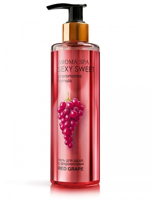 Гель для душа с феромонами и ароматом винограда Red Grape - 200 мл. -  - Магазин феромонов в Кургане