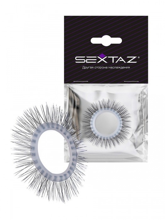 Круглое эрекционное кольцо с «ресничками» - Sextaz - в Кургане купить с доставкой