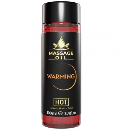 Массажное масло с согревающим эффектом Massage Oil Warming - 100 мл. - HOT - купить с доставкой в Кургане