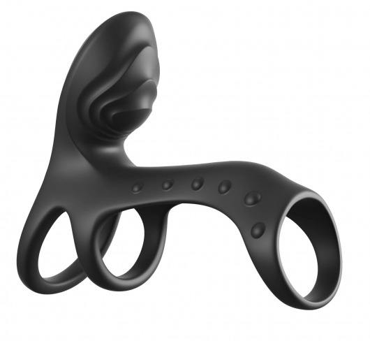 Черная насадка на пенис Ultimate Couples Cage Pro - Pipedream - в Кургане купить с доставкой