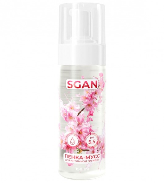 Пенка-мусс для интимной гигиены SGAN с пребиотиками - 150 мл. - SGAN - купить с доставкой в Кургане