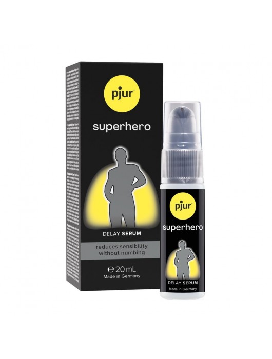 Пролонгатор-сыворотка pjur Superhero Delay Serum - 20 мл. - Pjur - купить с доставкой в Кургане