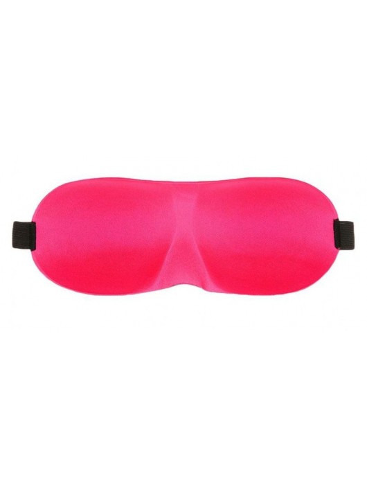 Розовая глухая маска на резинке - Sitabella - купить с доставкой в Кургане