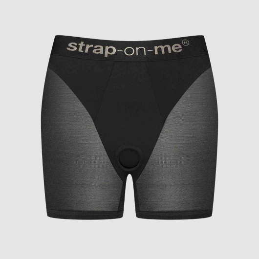 Трусики-шорты для фиксации насадок Strap-on-me Harness Lingerie Halo - size XS - Strap-on-me - купить с доставкой в Кургане