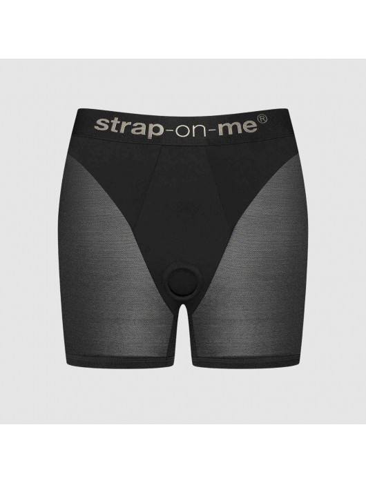 Трусики-шорты для фиксации насадок Strap-on-me Harness Lingerie Halo - size S - Strap-on-me - купить с доставкой в Кургане