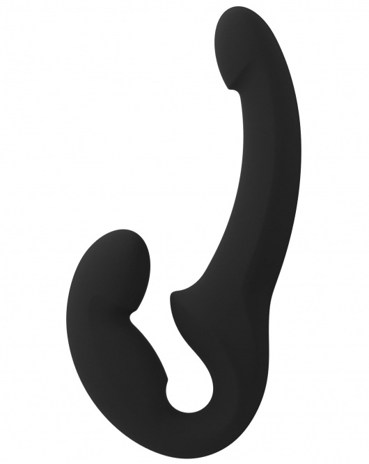 Черный безремневой страпон Share Lite - Fun Factory - купить с доставкой в Кургане