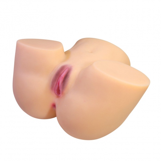 Телесный мастурбатор Liora с 2 любовными тоннелями - Baile - в Кургане купить с доставкой