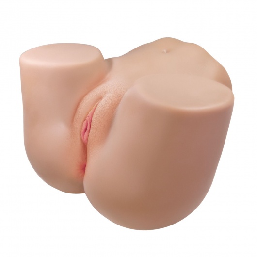 Телесный мастурбатор Julia с 2 любовными тоннелями - Baile - в Кургане купить с доставкой