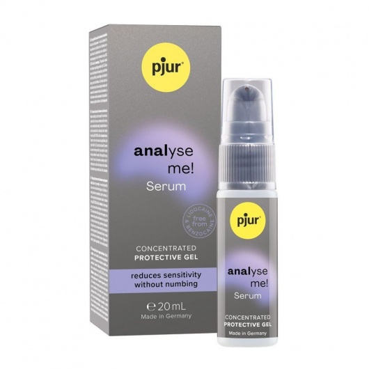 Расслабляющая анальная сыворотка pjur Analyse Me Serum - 20 мл. - Pjur - купить с доставкой в Кургане